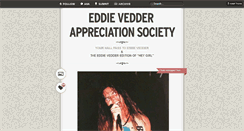 Desktop Screenshot of eddievedderhallpass.tumblr.com