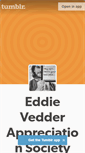 Mobile Screenshot of eddievedderhallpass.tumblr.com