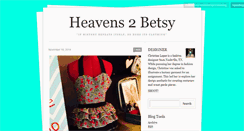 Desktop Screenshot of heavenstobetsycostuming.tumblr.com