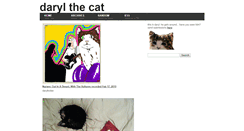 Desktop Screenshot of darylthecat.tumblr.com
