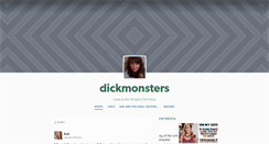 Desktop Screenshot of dickmonsters.tumblr.com