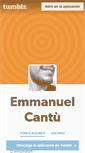 Mobile Screenshot of emmanuelcantu.tumblr.com