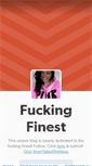 Mobile Screenshot of fucking-finest.tumblr.com