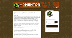 Desktop Screenshot of admentor.tumblr.com