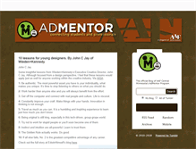 Tablet Screenshot of admentor.tumblr.com