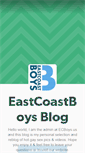 Mobile Screenshot of eastcoastboys.tumblr.com