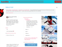 Tablet Screenshot of haikuquill.tumblr.com