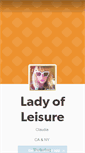 Mobile Screenshot of leisurelady.tumblr.com