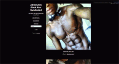 Desktop Screenshot of absolutely-black-abs.tumblr.com