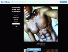 Tablet Screenshot of absolutely-black-abs.tumblr.com