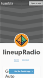 Mobile Screenshot of lineupradio.tumblr.com