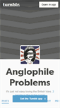 Mobile Screenshot of anglophileproblems.tumblr.com