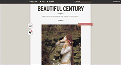 Desktop Screenshot of beautifulcentury.tumblr.com