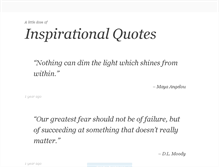 Tablet Screenshot of inspirationalquotes.tumblr.com