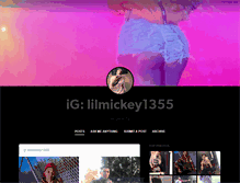 Tablet Screenshot of lilmickey1355.tumblr.com