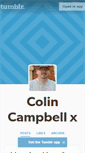 Mobile Screenshot of colincampbellx.tumblr.com