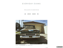 Tablet Screenshot of everydayevans.tumblr.com