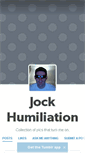 Mobile Screenshot of jockhumiliation.tumblr.com