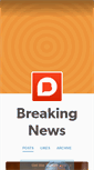 Mobile Screenshot of breakingnews.tumblr.com