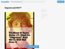 Tablet Screenshot of degrassicaps.tumblr.com