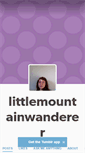 Mobile Screenshot of littlemountainwanderer.tumblr.com