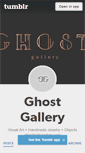 Mobile Screenshot of ghostgalleryseattle.tumblr.com