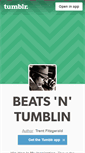 Mobile Screenshot of beatsnrants.tumblr.com
