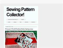 Tablet Screenshot of patterncollector.tumblr.com