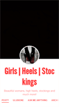 Mobile Screenshot of girlsinheels.tumblr.com