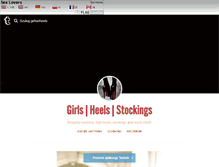 Tablet Screenshot of girlsinheels.tumblr.com