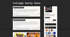 Desktop Screenshot of collegepartyguru.tumblr.com