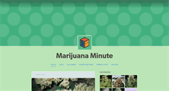 Desktop Screenshot of marijuanaminute.tumblr.com