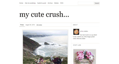 Desktop Screenshot of mycutecrush.tumblr.com