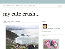 Tablet Screenshot of mycutecrush.tumblr.com