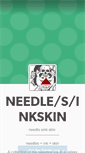 Mobile Screenshot of needlesinkskin.tumblr.com