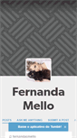 Mobile Screenshot of fernandacmello.tumblr.com