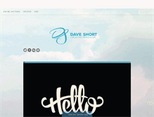 Tablet Screenshot of daveshort.tumblr.com