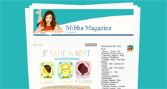 Desktop Screenshot of mibbamagazine.tumblr.com