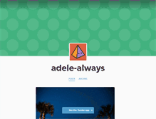 Tablet Screenshot of adele-always.tumblr.com