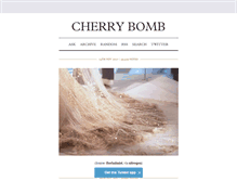 Tablet Screenshot of 23cherrybomb.tumblr.com