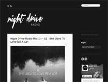 Tablet Screenshot of nightdriveradio.tumblr.com