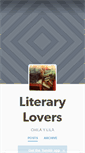 Mobile Screenshot of literarylovers.tumblr.com