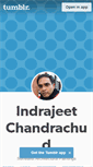 Mobile Screenshot of indrajeetchandrachud.tumblr.com