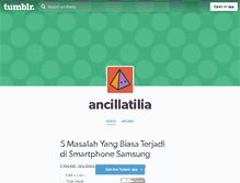 Tablet Screenshot of ancillatilia.tumblr.com