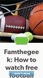 Mobile Screenshot of famthegeek.tumblr.com