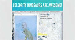 Desktop Screenshot of celebritydinosaurs.tumblr.com