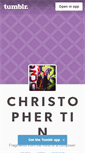 Mobile Screenshot of christophertin.tumblr.com