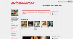 Desktop Screenshot of melomakarona.tumblr.com