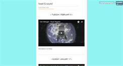 Desktop Screenshot of heartandsound.tumblr.com