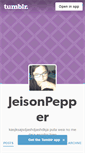 Mobile Screenshot of jeisonpepper.tumblr.com